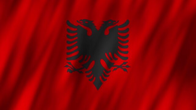 Celebrating national identity and culture with the Albanian flag
