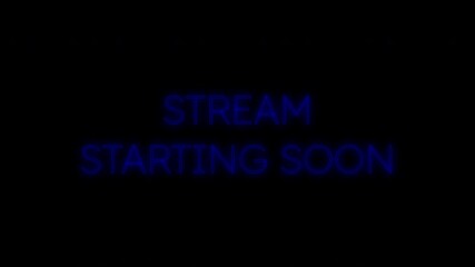 Neon text "Stream Starting Soon" animation, ideal for live video streaming intros, gaming, or event countdown screens.