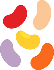 Editable vector icon, Cheesecake, Chocolate cake, Brownie, Doughnut, Éclair, Macaron, Croissant, Pie slice (apple, cherry), Custard tart, Pudding, Candy bar, Lollipop, Cotton candy, Desserts & Sweets,