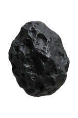 Obraz premium Black Asteroid Mineral high quality realistic image.