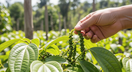 Authentic Kampot Pepper Harvest on a Traditional Cambodian Farm