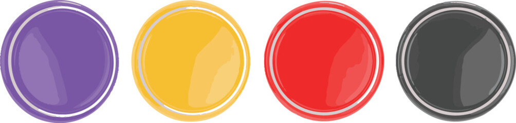 colorful easter eggs