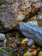 Stones in the river
