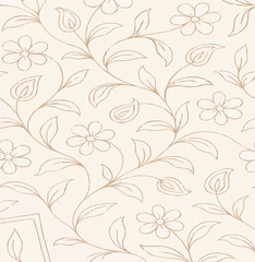 seamless floral background
