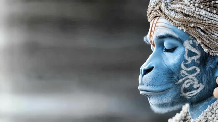 Hanuman legacy: Ramabhakta devotion, Ramayana narrative, Pavanputra strength, hero, Anjaneya veneration, mythology figure, spiritual symbolism, epic strength, homage worship practices.