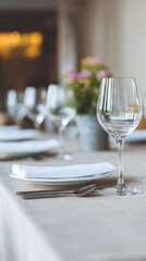 Elegant table setting whispers secret suppers and candlelit serenades, evoking Thanksgiving warmth and St George's Day charm