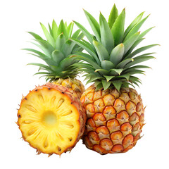 Fresh and Juicy Pineapple Duo