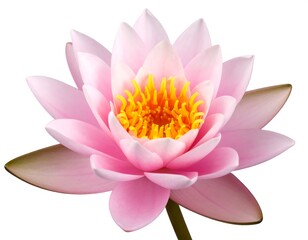 Close-up of a pink lotus flower