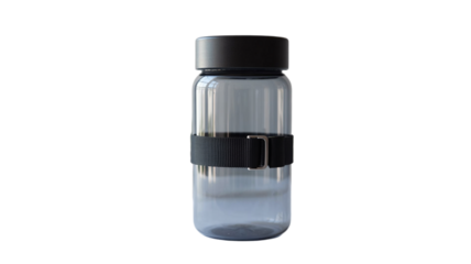 Modern reusable water bottle with strap for active lifestyle