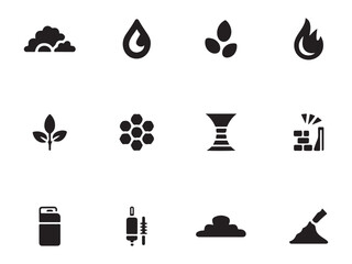 Futuristic Energy & Fuel Icons – Abstract Power & Sustainability Vector Pack – Vol.2