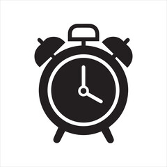 Alarm Clock Icon Vector Illustration