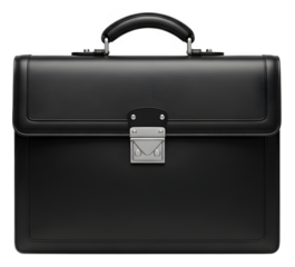 Black Leather Briefcase for Business, Legal, and Professional Use | Classic Attorney Case for Documents and Laptop