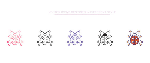 Artificial Life icon design with white background stock illustration