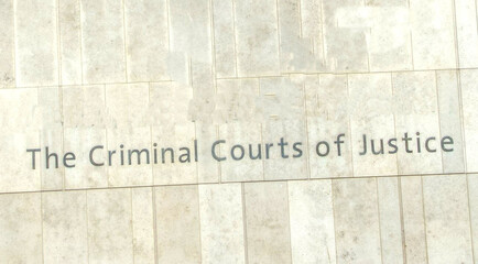 Obraz premium criminal courts of justice
