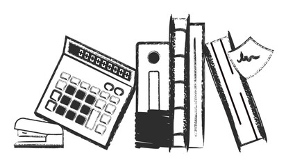 Office supplies. stationery and documents 