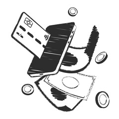 Online banking and mobile wallet 