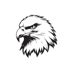 eagle head vector