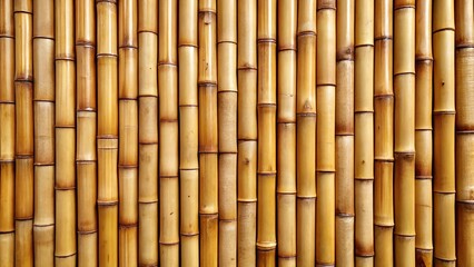Fototapeta premium Full frame of vertical bamboo stalks background