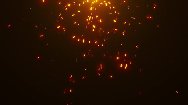 dark red christmas fire light background video