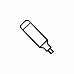 writing marker pen icon sign vector