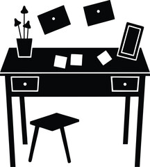 Abstract geometric pattern of intersecting red lines on a black surface