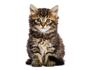 Obraz premium Cute kitten, looking directly at camera