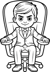 Black stethoscope illustration on white background medical symbol healthcare related