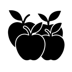 Vector art of a group of apples, representing community, sharing, and the beauty of natural produce in a contemporary design