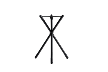 Dark, stylized X-shaped design.  Four thick, intersecting lines create a symmetrical cross