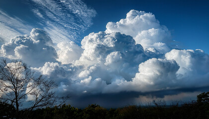 Multilayered Clouds In A Complex Structured Sky