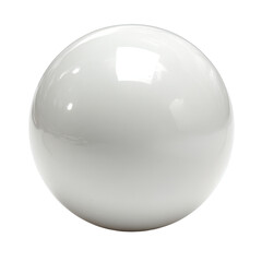 Perfect white sphere, highly polished (1)