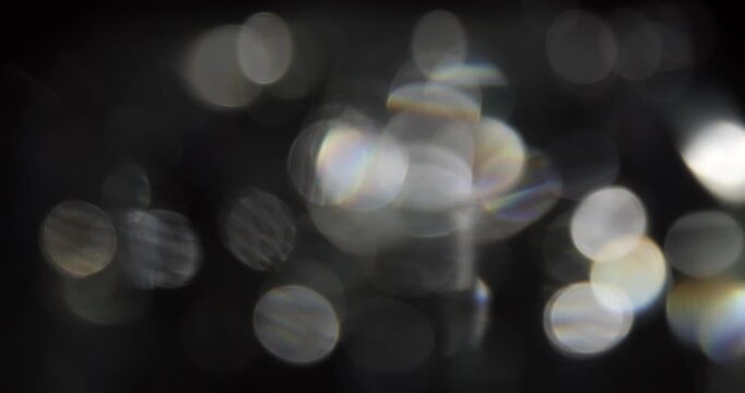 Real bokeh FX overlay background. Can be used as overlay element or background for design projects. Video in loop.