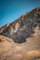 mountain landscape in death valley national park