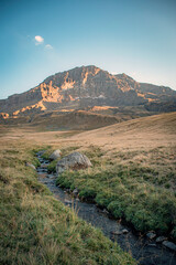 mountain landscape in the morning