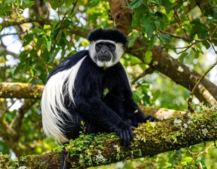 Obraz premium Monkey in tree