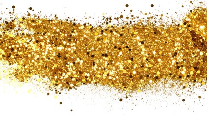 Gold glitter texture