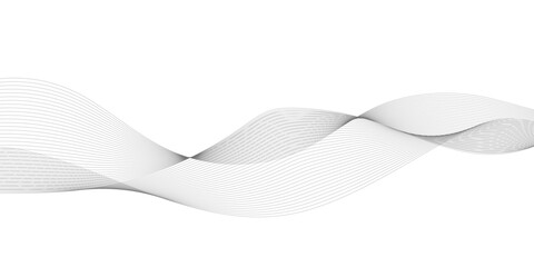 Abstract wavy grey blend technology liens background. Digital frequency track equalizer. Abstract frequency sound wave lines and twisted curve lines background. Banner design background.	