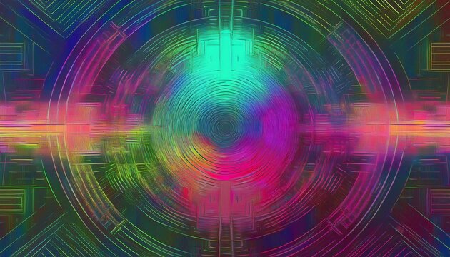abstract digital glitch art background texture