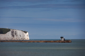 White cliffs of Dover, England