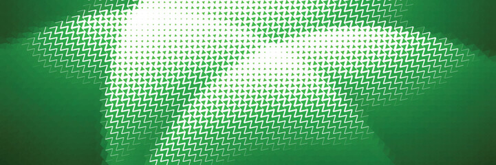 Abstract green halftone dots background vector illustration with glowing gradient texture modern digital pattern creative template for poster flyer banner wallpaper cover graphic design