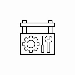 repair service icon sign vector