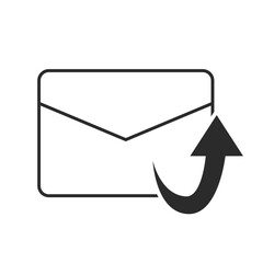 メール（転送）のイラスト