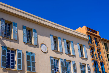 Dans les rues de Perpignan en France