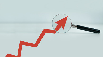 Finance chart showed a significant increase in stock market profits, driven by higher interest rates and steady growth in money investments. finance, growth, increase, interest, money, profit, stock