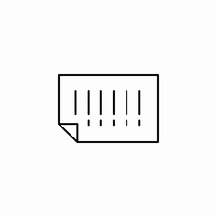 shipping label icon sign vector