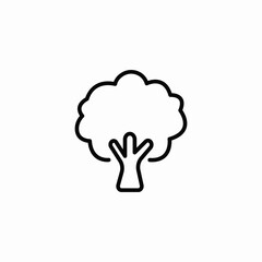 tree icon icon sign vector