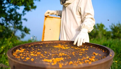 Honey harvesting