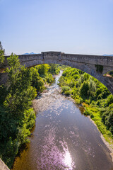 Le vieux Pont du Diable de Céret en France