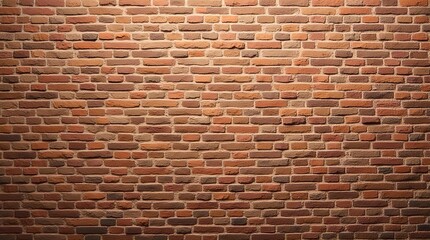 Fototapeta premium Rustic Red Brick Wall Texture Background with Old Weathered Masonry Pattern for Vintage Industrial Design and Architectural Projects