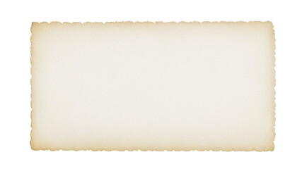 Fototapeta premium Cream paper shows vintage texture with cutout edges for social media, product staging.